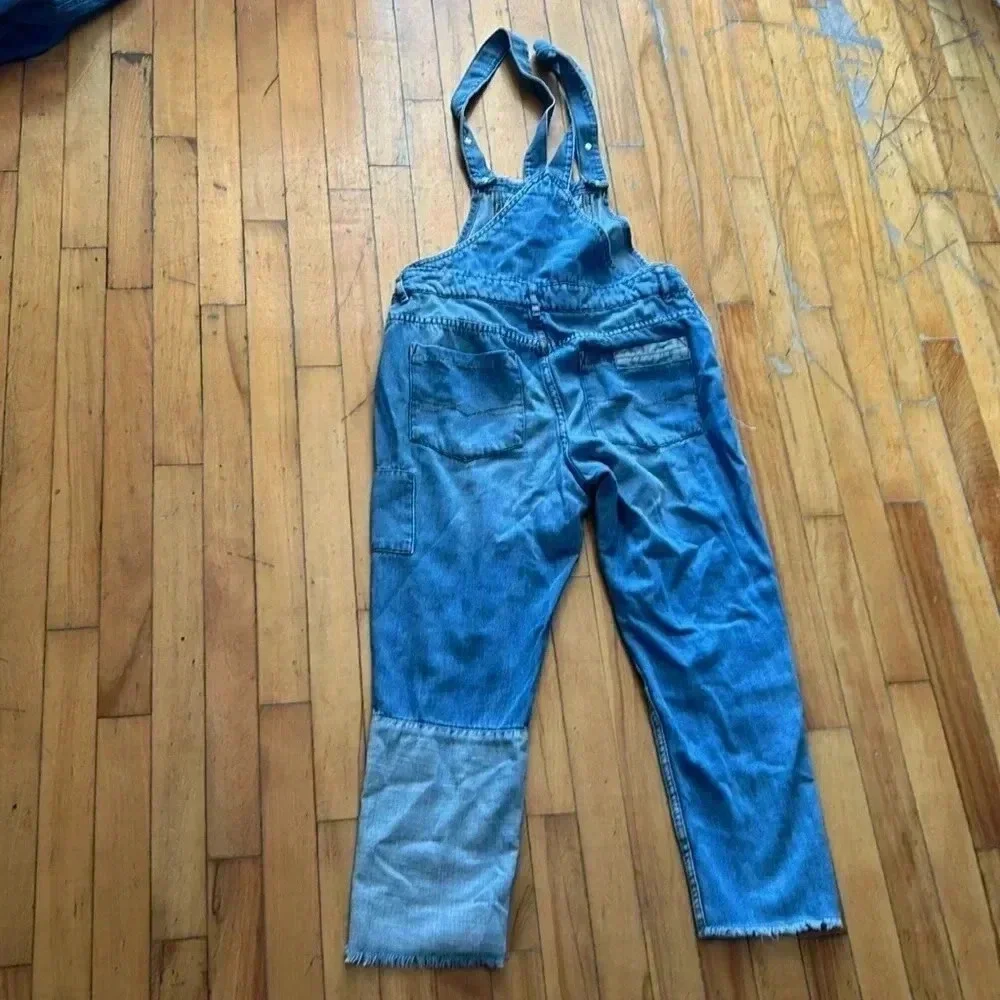 Zara patchwork overalls - Picture 9 of 11